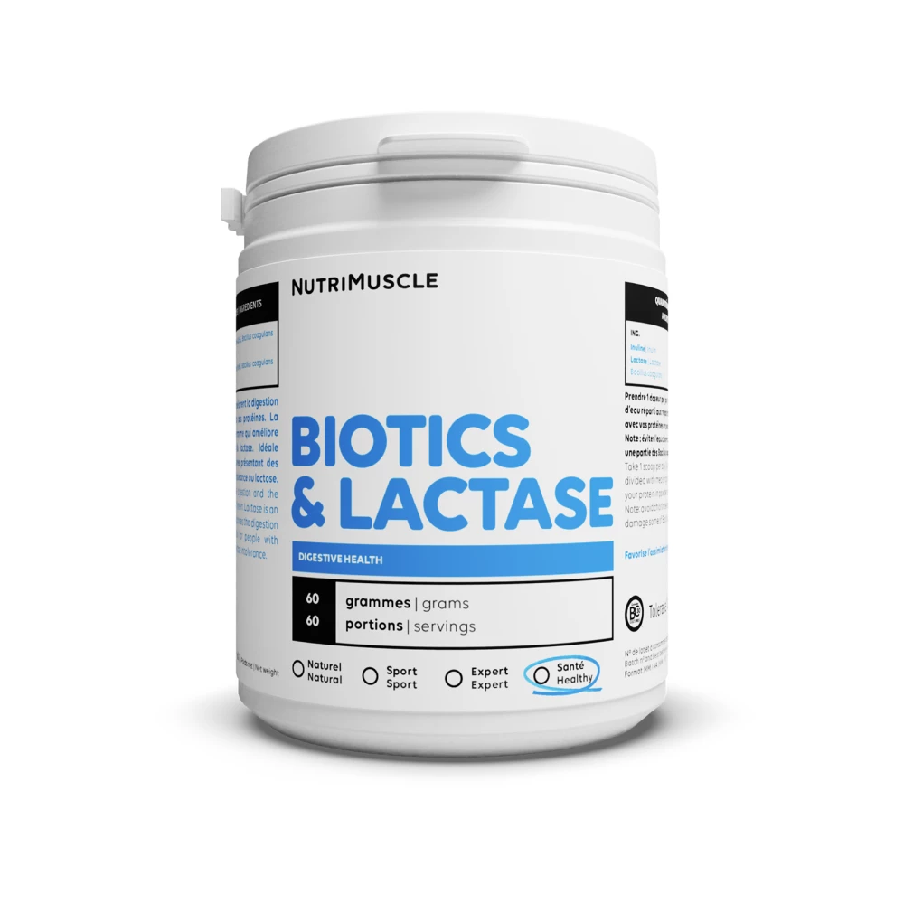 Biotics & Lactase - Nutrimuscle