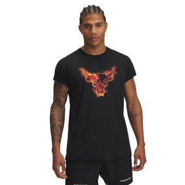 T-shirt Under Armour Project Rock Cap - Under Armour