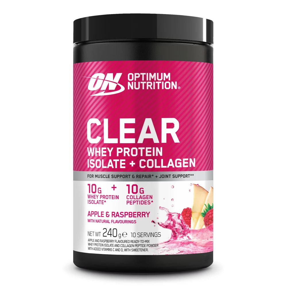 Clear Whey Protein Isolate + Collagen - Optimum Nutrition