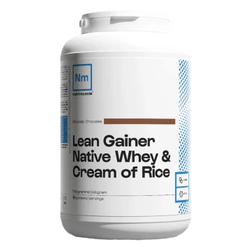 Lean Gainer Whey Crème de Riz - Nutrimuscle