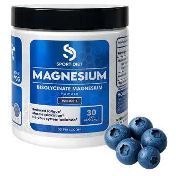 Magnésium en poudre - Sport Diet Nutrition