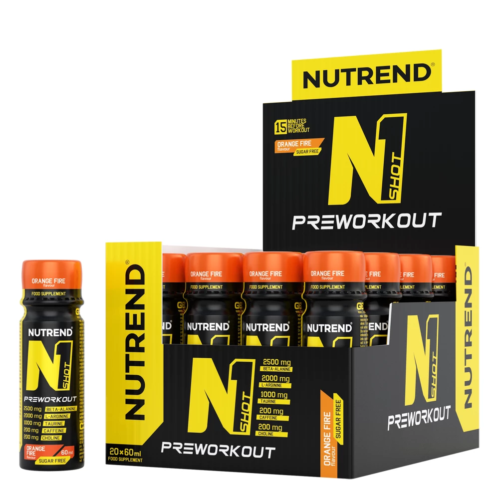 N1 Pre-Workout Shot - Nutrend